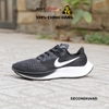 [2hand] Giày Chạy Bộ NIKE AIR ZOOM PEGASUS 37 BLACK / WHITE BQ9646-002 CŨ CHÍNH HÃNG