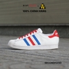 [2hand] Giày Thể Thao Casual ADIDAS SUPERSTAR CLOUD WHITE BLUE TEAM COLLEGIATE RED FV2806 GIÀY CŨ CHÍNH HÃNG