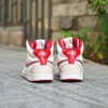 [2hand] Giày Thể Thao NIKE COURT VISION MID WHITE RED DQ4977-161 -​​​​​​​ GIÀY CŨ CHÍNH HÃNG