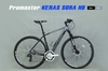 Xe đạp touring PROMASTER KERAS SORA HB: Khung NHÔM, Phuộc giảm xóc, Group SHIMANO 3x8 tốc độ, Lốp 700x28c