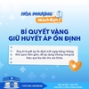 BÍ QUYẾT VÀNG, GIỮ HUYẾT ÁP ỔN ĐỊNH