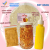 Combo Bánh Tráng Phơi Sương, Bơ, Muối Tép Hành Phi Viettin Mart
