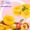 Đào Ngâm Nước Đường RICH FRUIT Lon 825g