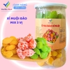 500gr Combo mix 3 loại xí muội đào bao tử xanh, đỏ, vàng, chua ngọt cực ngon