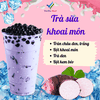 Set Nguyên Liệu Pha Trà Sữa Khoai Môn (Thành phẩm 30 35 ly) VietTin Mart
