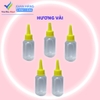 combo 5 lọ hương vải nấu thạch dừa (10ml/lọ)