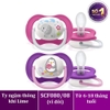 Ti giả Avent Ultra Air Animal thông khí silicon mềm mại cho bé