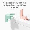 Bọc Cạnh Bàn Hình Chữ L/ Chữ Y Giữ An Toàn Cho Bé Màu Sắc Ngẫu Nhiên