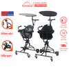 Xe Đẩy Gấp Gọn Cho Bé Full Phụ Kiện Mái Che và Đệm New Beginning BLC602 - Xe Gấp Gọn Siêu Nhẹ - Từ 6-36 Tháng - Timikid