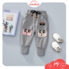Quần dài cho bé hình gấu MS QD005