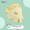 Yếm Tam Giác Cotton Cài Khuy Dokma