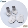 Set Bao Tay Bao Chân Cho Bé Sơ Sinh Obeah Chất liệu Petit Mềm Mịn, Thoáng Mát, Kháng Khuẩn SPK2110