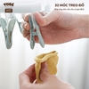 Móc Chùm Treo Quần Áo TOBE Đa Năng Gấp Gọn 3 Màu - Timikid Store