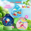 Balo Tròn Wolfoo và Lucy Đáng Yêu Chống Va Đập Cho Bé Mẫu Giáo Mầm Non (Từ 2-7t)