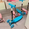 Xe Scooter Cho Bé Xe Trượt Scooter Trẻ Em 3 Bánh Gấp Gọn Có Đèn Phát Sáng