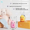 Bàn Chải Đánh Răng Điện Chữ U Cho Bé Sử Dụng Sạc Không Dây, Thiết Kế Chống Nước - BH 12 Tháng