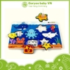 Bộ Câu Sinh Vật Biển Nam Châm GORYEO BABY Bằng Gỗ Cho Bé