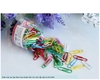 Ghim cài, kẹp giấy nhiều loại màu sắc rực rỡ DELI mã 0038 - 160 kẹp/hộp