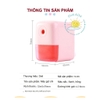 Gọt bút chì quay tay nhỏ gọn Deli tự động giữ chì - 2 màu Hồng - Xanh 71158