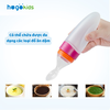 Bình Thìa Ăn Dặm Silicone Cao Cấp Hogokids Dung Tích 90ml Hỗ Trợ Uống Sữa Ăn Bột Chống Sặc An Toàn Cho Bé Từ 6 Tháng