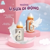 Ủ Bình Sữa Di Động Chibé CB003 Có 5 Cấp Độ Giúp Giữ Ấm Sữa Lâu, Có Dây Đeo, Chất Liệu Da PU - BH 12 Tháng