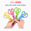 Kéo Cắt Giấy Thủ Công Cho Bé Thỏa Sức Sáng Tạo giao màu ngẫu nhiên