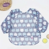 Áo Yếm Máng Dài Tay Cotton Chống Thấm Nước Mastela Cho Bé Tập Ăn, Tập Vẽ  Size Từ 6-36M, Nhiều Hoạ Tiết Đáng Yêu