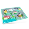 Đồ chơi xâu hạt giao thông Goryeo Baby bằng gỗ (Xếp hình thành phố)