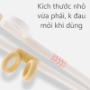 Bộ thìa dĩa đũa tập ăn dặm hình hươu cao cổ cho bé - Timikid Store