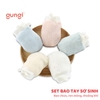 Set Bao Tay Cho Bé Sơ Sinh Gungi - Chun Ren Mỏng Cotton Mềm Mịn - Timikid Store