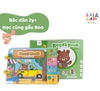 Học liệu bóc dán Beezi Book stage 2 - Học Cùng Gấu Boo