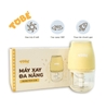 Máy Xay Đa Năng TOBE 6 Lưỡi Thiết Kế Thông Minh,Tiết Kiệm Thời Gian Chế Biến Thức Ăn Dặm Cho Bé Yêu - Timikid
