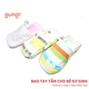 Khăn tắm đa năng, bao tay tắm Gungi cho bé sơ sinh - Timikid Store