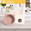 Bát Ăn Dặm Chống Lật Tobé Eco Silicone Thiết Kế Tai Gấu Dễ Thương Cho Bé