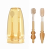 Set Rơ Lưỡi Và Bàn Chải Đánh Răng Silicone Siêu Mềm An Toàn Cao Cấp Cho Bé Từ 0 - 18 Tháng Tuổi - tmk