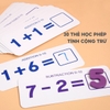 Bảng Ghép Số Học Toán Cho Bé Từ 3 Tuổi Kèm Giáo Cụ Que Tính Học Toán Và Thẻ Ghép Số - Giáo Cụ Montessori Cho Bé