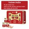 Yến Sào Nam Dược - Tổ Yến Chưng Đường Phèn (hộp 6 lọ x 70ml)