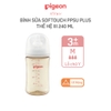 Bình Sữa PIGEON Softtouch PPSU Plus WN3 Cổ Rộng