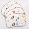 Gối xô sơ sinh cotton 10 lớp siêu mềm mại, thoáng khí, thấm hút - Timikid Store
