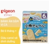 Bánh Ăn Dặm Pigeon Cho Bé Từ 6 Tháng - Vị Rong Biển/ Vị Cá/ Vị Cà Rốt Cà Chua
