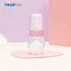 Dụng Cụ Bón Thuốc, Uống Sữa Silicone Hogokids Chống Sặc Đầu Slicone Siêu Mềm Kèm Cốc Đong 20ml