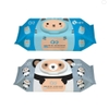 Khăn ướt không chứa cồn Agi - hộp 100 tờ - Timikid