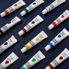 Màu vẽ Acrylic dạng tuýp 12ml chuyên nghiệp - 12/18/24 màu