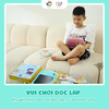 Máy Đọc Thẻ Song Ngữ Kết Hợp Bảng Viết Tự Xóa Thông Minh Lalala Baby Đồ Chơi Montessori Cho Bé Từ 2 Tuổi