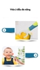 Thìa Nạo Hoa Quả 2 Đầu Cho Bé Ăn Dặm Kèm Hộp Đựng