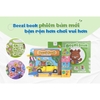 Học liệu bóc dán Beezi Book stage 2 - Học Cùng Gấu Boo