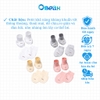 Set Bao Tay Bao Chân Cho Bé Sơ Sinh Obeah Chất liệu Petit Mềm Mịn, Thoáng Mát, Kháng Khuẩn SPK2110