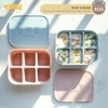 Khay Trữ Đông Đồ Ăn Dặm Có Nắp Tobé Chất Liệu Eco Silicone - Timikid Store