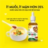 Nước Mắm Ăn Dặm Mămmy Kinoko Cho Bé Trên 6 Tháng Làm Từ Nấm Ít Muối, Dạng Chai Nhỏ Giọt 50ml