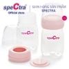 Bộ Hai Bình Trữ Sữa Cổ Rộng PP Spectra 160ml - Chính hãng Hàn Quốc